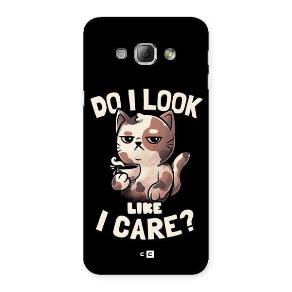 Cat Look Like Care Back Case for Galaxy A8