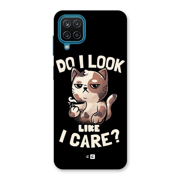 Cat Look Like Care Back Case for Galaxy F12