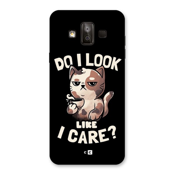 Cat Look Like Care Back Case for Galaxy J7 Duo