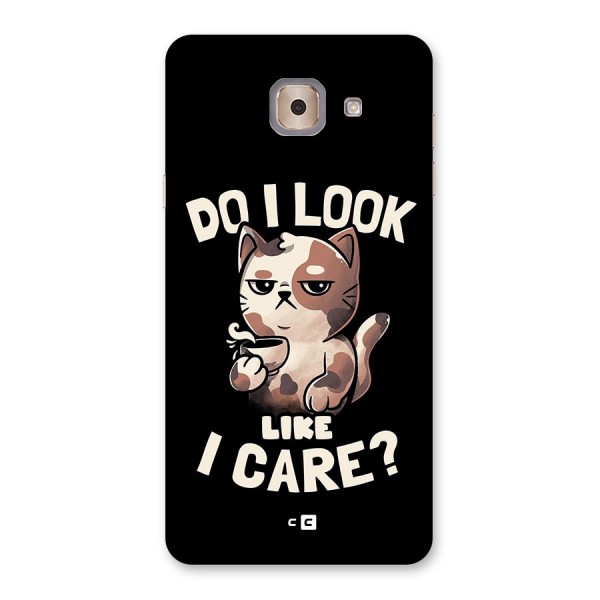 Cat Look Like Care Back Case for Galaxy J7 Max