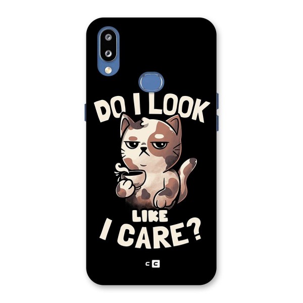 Cat Look Like Care Back Case for Galaxy M01s