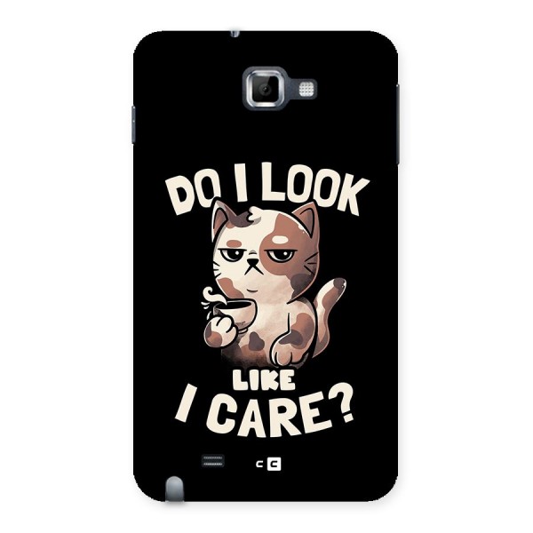 Cat Look Like Care Back Case for Galaxy Note