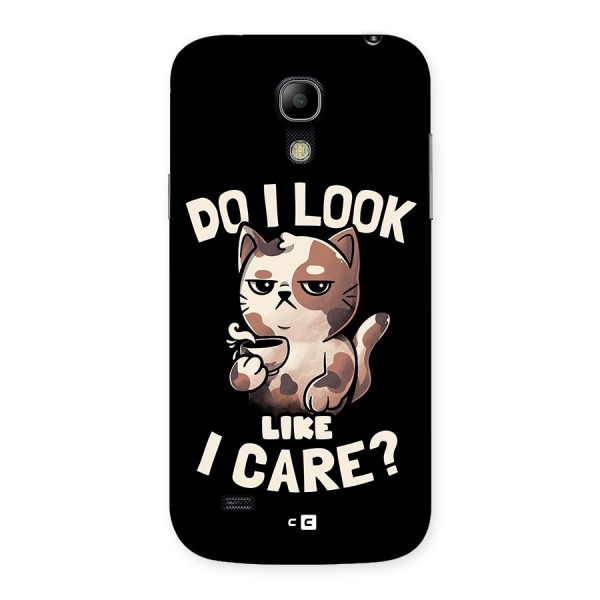 Cat Look Like Care Back Case for Galaxy S4 Mini