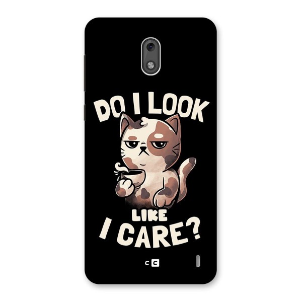 Cat Look Like Care Back Case for Nokia 2