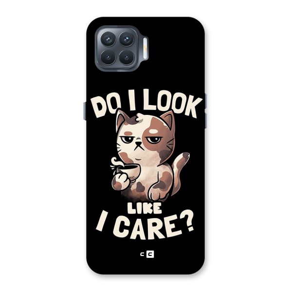 Cat Look Like Care Back Case for Oppo F17 Pro