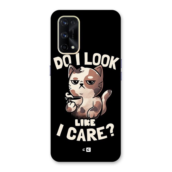 Cat Look Like Care Glass Back Case for Realme X7 Pro