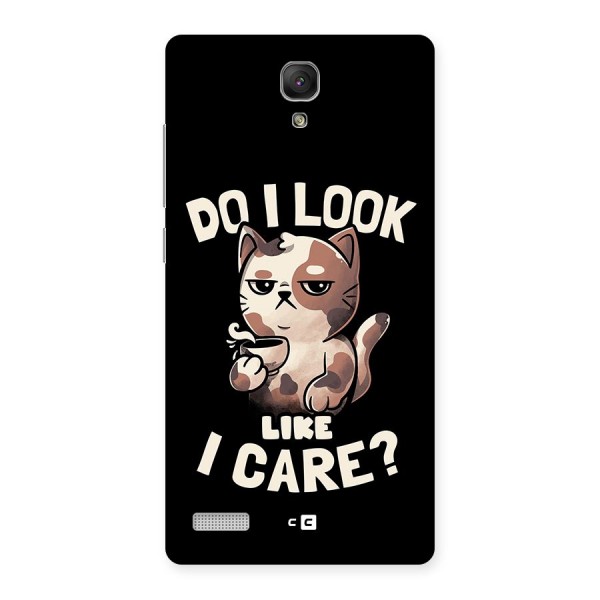 Cat Look Like Care Back Case for Redmi Note