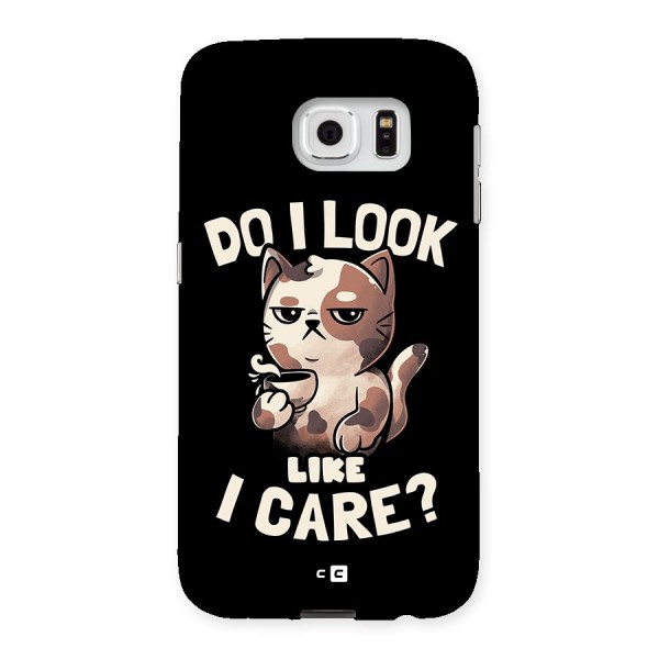 Cat Look Like Care Back Case for Samsung Galaxy S6