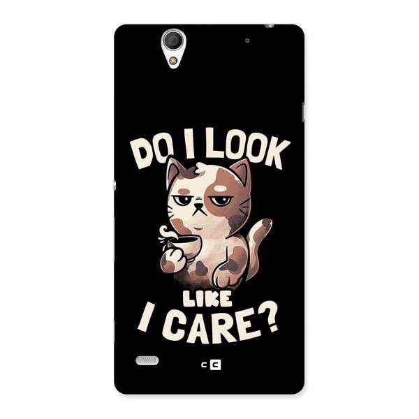 Cat Look Like Care Back Case for Sony Xperia C4