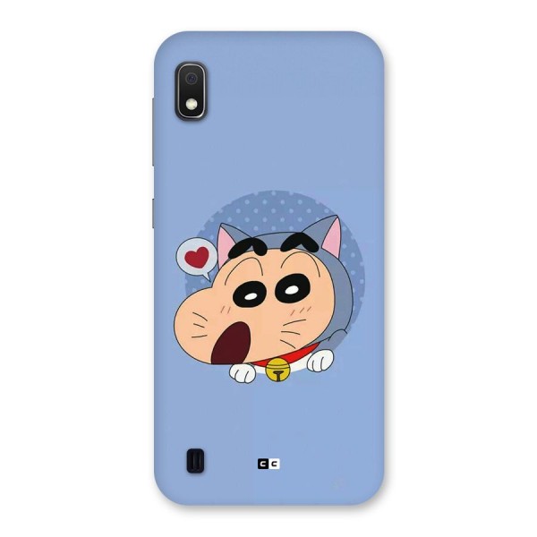 Cat Shinchan Back Case for Galaxy A10