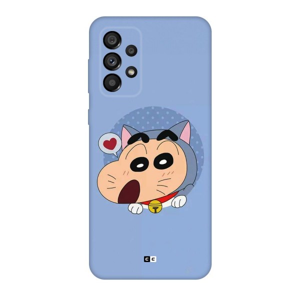 Cat Shinchan Back Case for Galaxy A73 5G