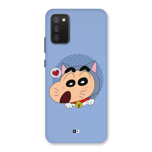 Cat Shinchan Back Case for Galaxy F02s