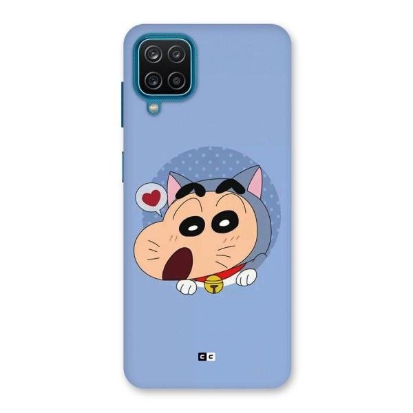 Cat Shinchan Back Case for Galaxy F12