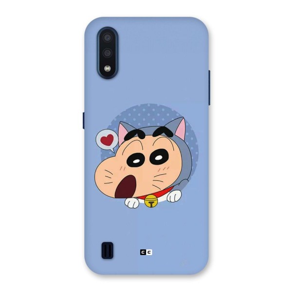 Cat Shinchan Back Case for Galaxy M01