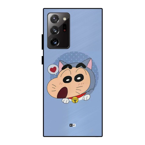 Cat Shinchan Metal Back Case for Galaxy Note 20 Ultra