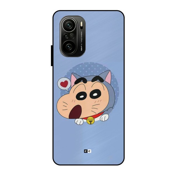 Cat Shinchan Metal Back Case for Mi 11x