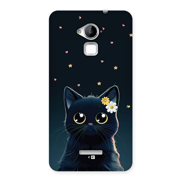 Cat With Flowers Back Case for Coolpad Note 3