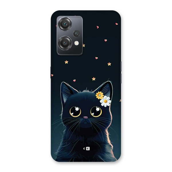 Cat With Flowers Back Case for OnePlus Nord CE 2 Lite 5G