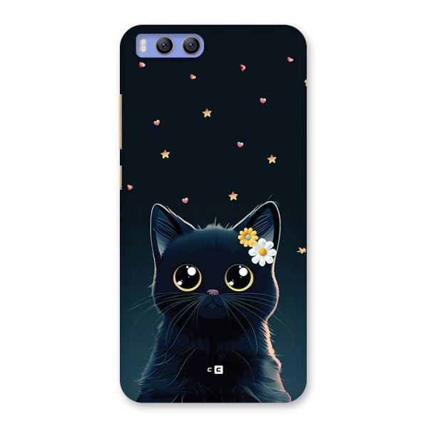 Cat With Flowers Back Case for Xiaomi Mi 6