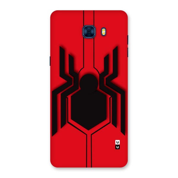 Center Spider Back Case for Galaxy C7 Pro