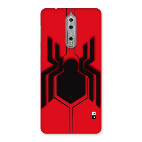 Center Spider Back Case for Nokia 8