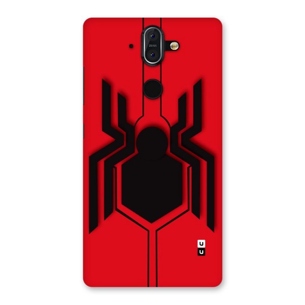 Center Spider Back Case for Nokia 8 Sirocco