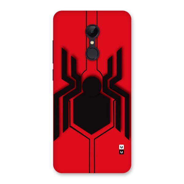 Center Spider Back Case for Redmi 5