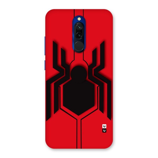 Center Spider Back Case for Redmi 8