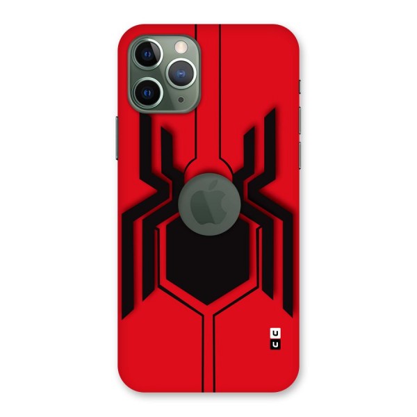 Center Spider Back Case for iPhone 11 Pro Logo Cut