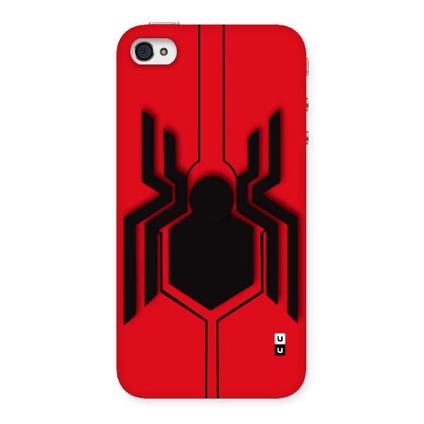 Center Spider Back Case for iPhone 4 4s