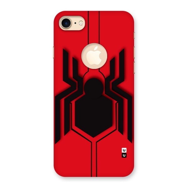 Center Spider Back Case for iPhone 8 Logo Cut