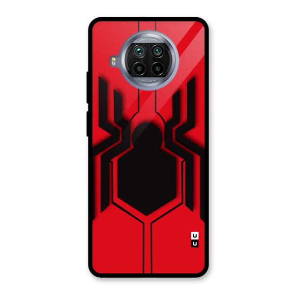 Center Spider Glass Back Case for Mi 10i