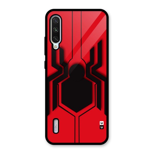 Center Spider Glass Back Case for Mi A3