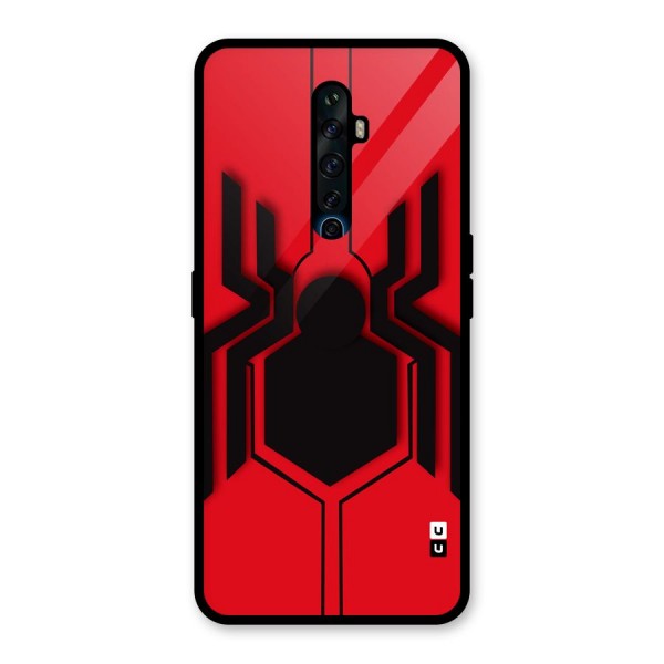 Center Spider Glass Back Case for Oppo Reno2 Z