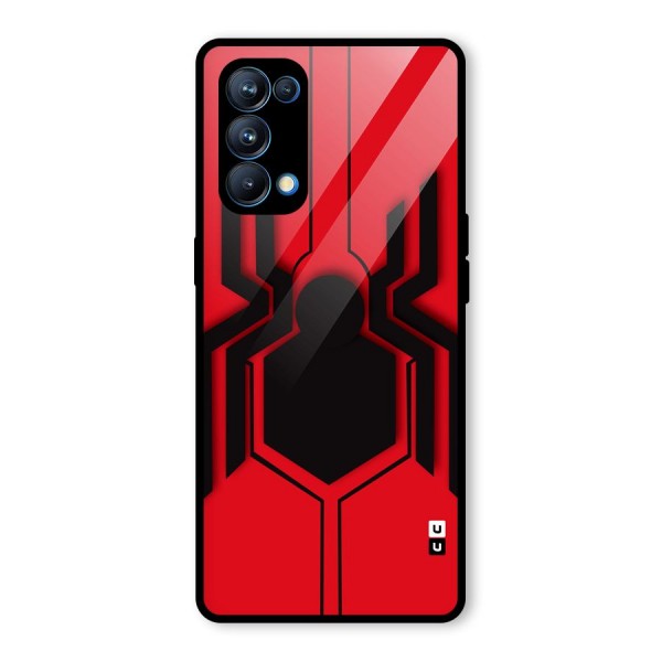 Center Spider Glass Back Case for Oppo Reno5 Pro 5G