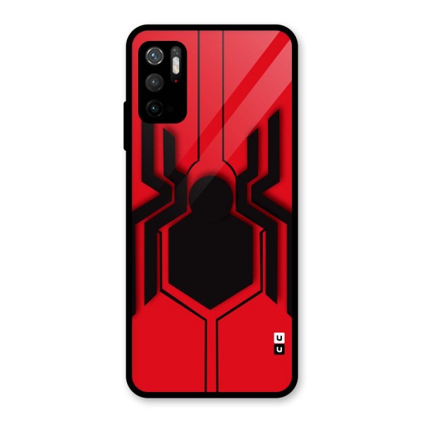 Center Spider Glass Back Case for Poco M3 Pro 5G