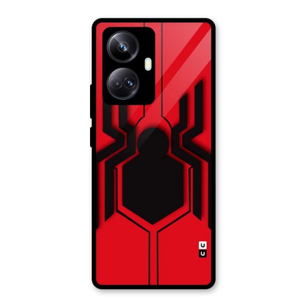 Center Spider Glass Back Case for Realme 10 Pro Plus