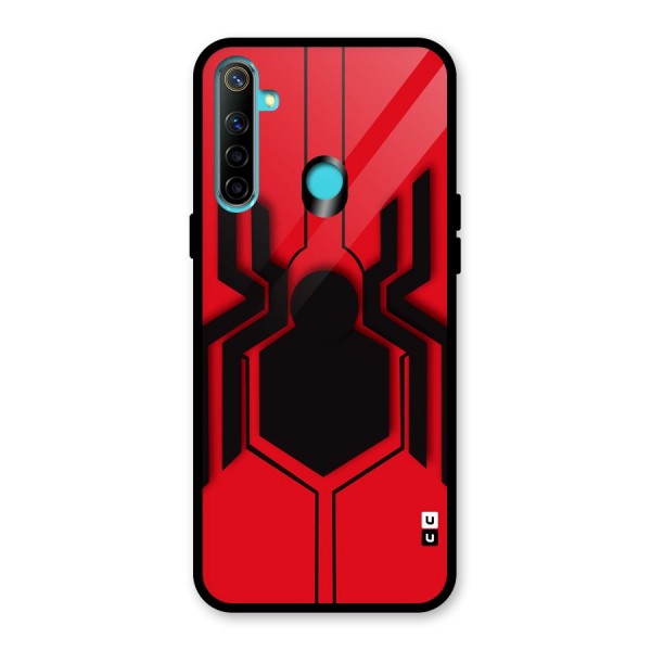 Center Spider Glass Back Case for Realme 5s