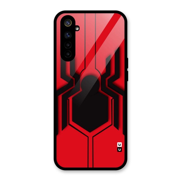 Center Spider Glass Back Case for Realme 6