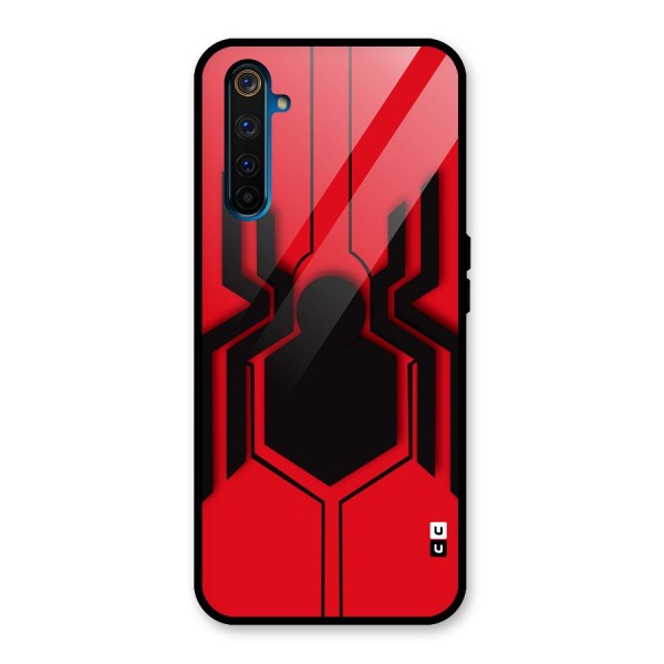 Center Spider Glass Back Case for Realme 6 Pro