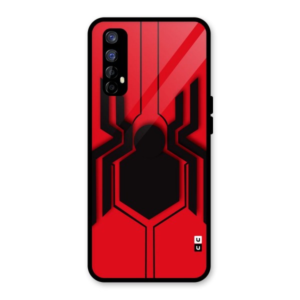 Center Spider Glass Back Case for Realme 7