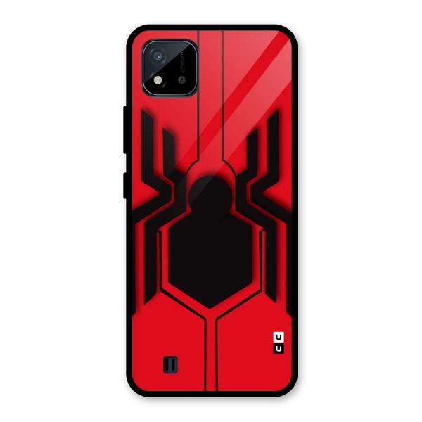 Center Spider Glass Back Case for Realme C11 2021