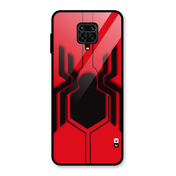 Center Spider Glass Back Case for Redmi Note 10 Lite