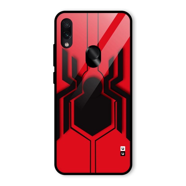 Center Spider Glass Back Case for Redmi Note 7