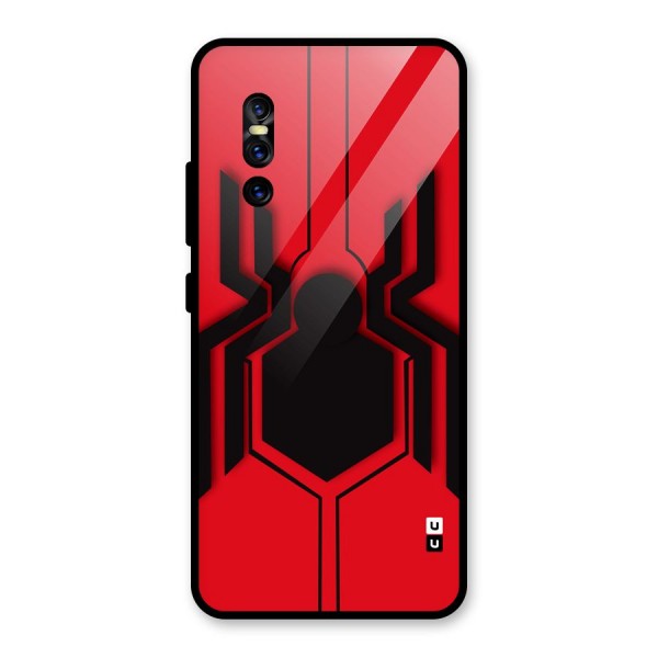 Center Spider Glass Back Case for Vivo V15 Pro