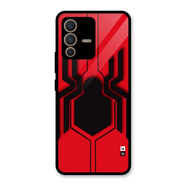 Center Spider Glass Back Case for Vivo V23 5G