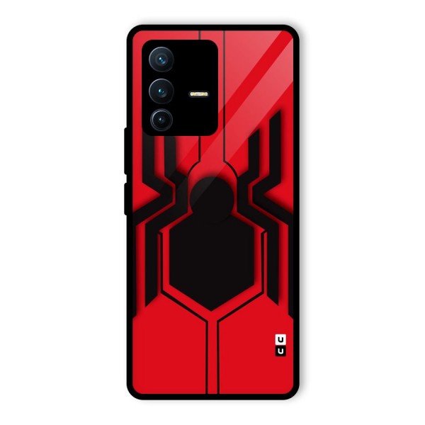 Center Spider Glass Back Case for Vivo V23 Pro