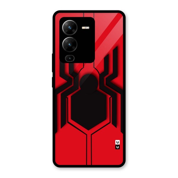 Center Spider Glass Back Case for Vivo V25 Pro