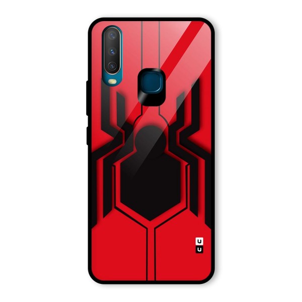 Center Spider Glass Back Case for Vivo Y15