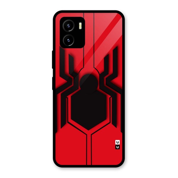 Center Spider Glass Back Case for Vivo Y15s